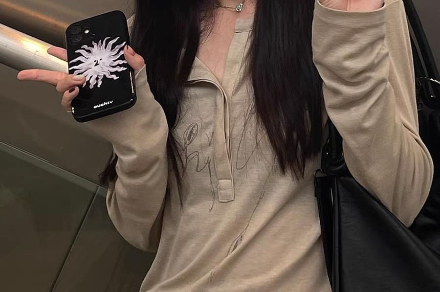 Bucket Frayed Plain Hat