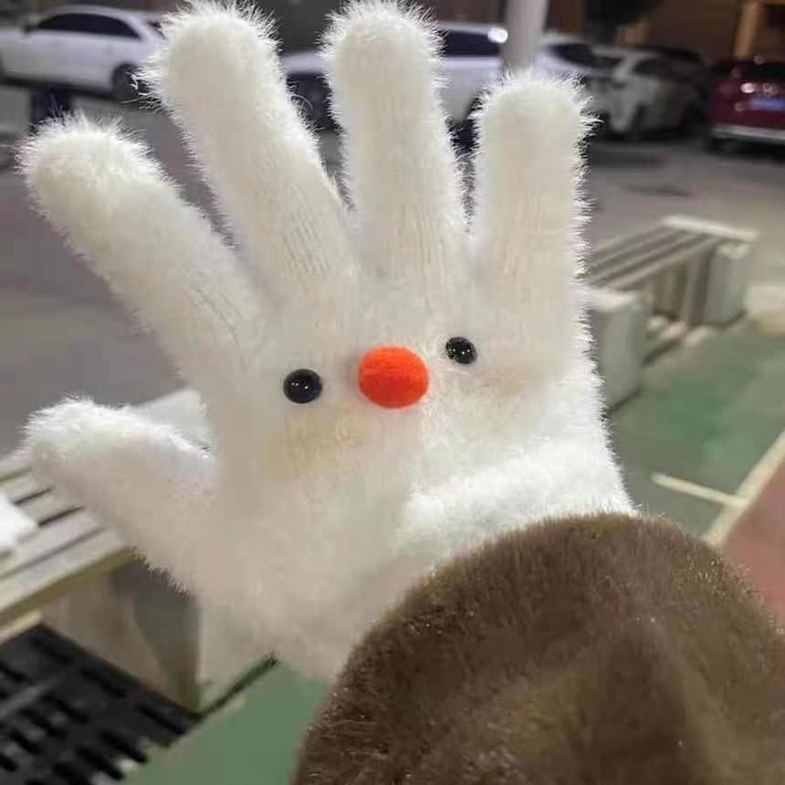 Cartoon Gloves Fluffy