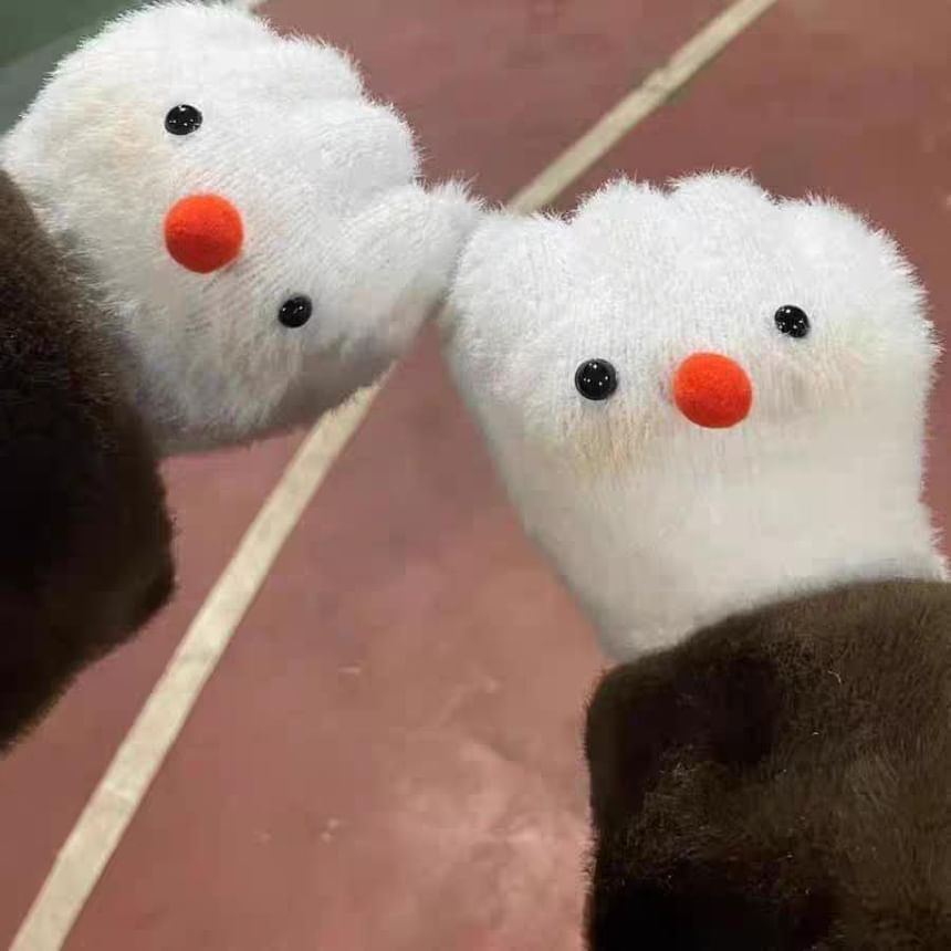 Cartoon Gloves Fluffy