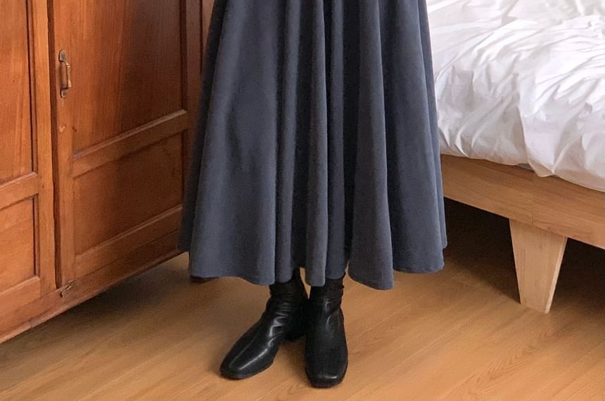 Plain Button-Up Tweed Jacket