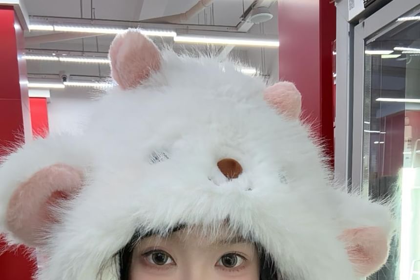 Cartoon Hat Animal Fluffy