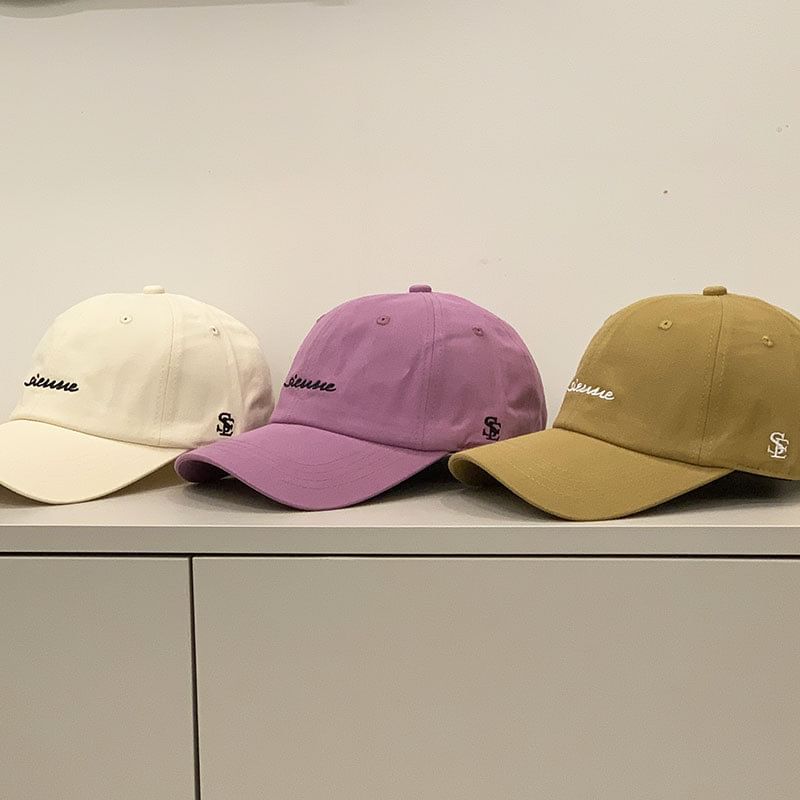 Embroidered Cap Letter