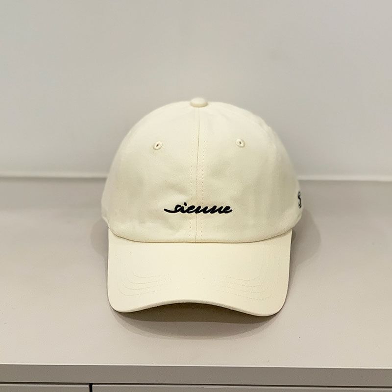 Embroidered Cap Letter