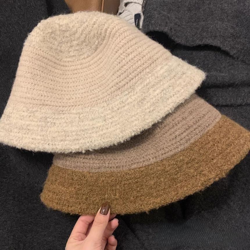 Hat Bucket Fluffy Panel