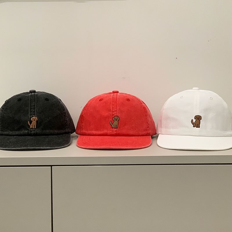 Dog Cap Embroidered