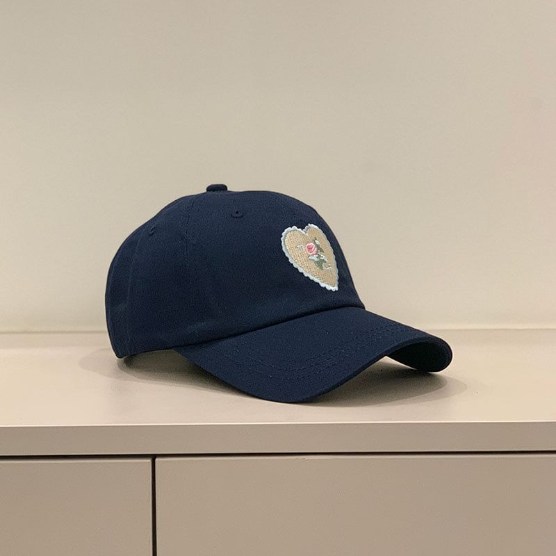 Cap Floral Embroidered
