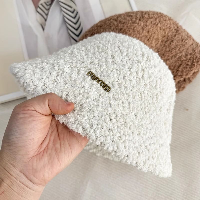 Stud Letter Bucket Hat