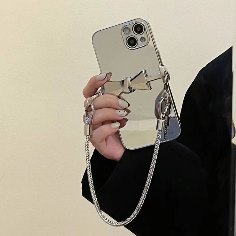 Phone Mirrored Strap On / Lanyard Set Case Clip