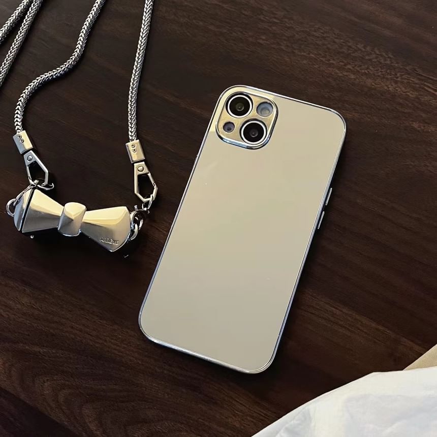 Phone Mirrored Strap On / Lanyard Set Case Clip
