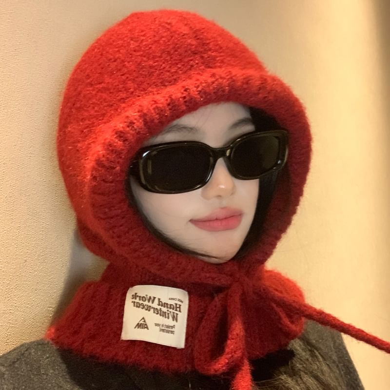 Plain Knit Balaclava