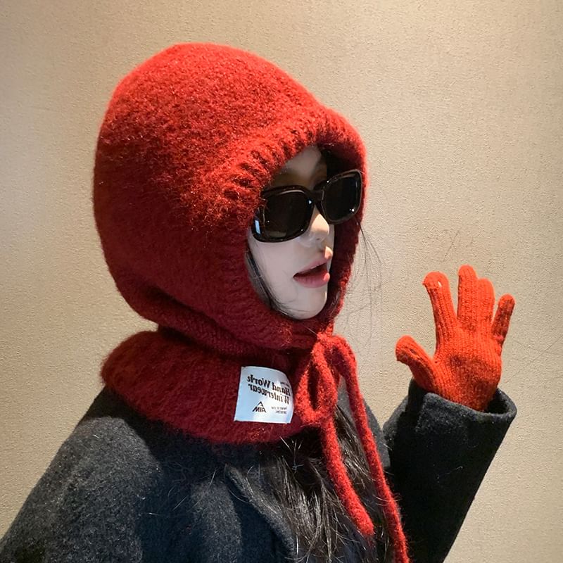 Plain Knit Balaclava