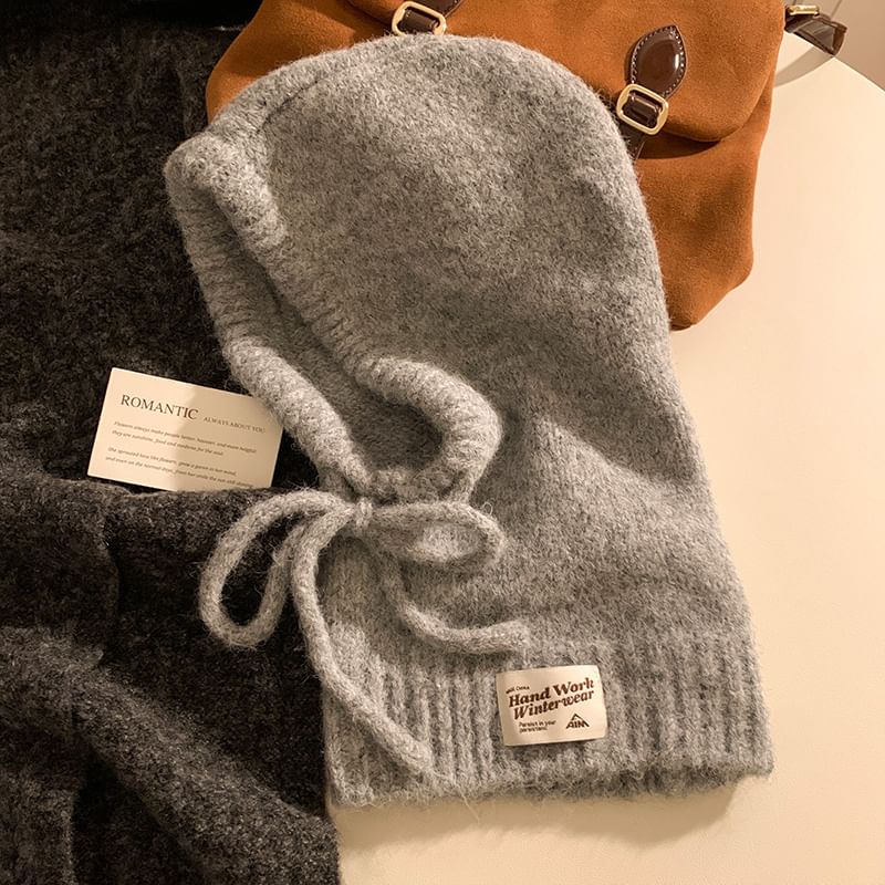 Plain Knit Balaclava