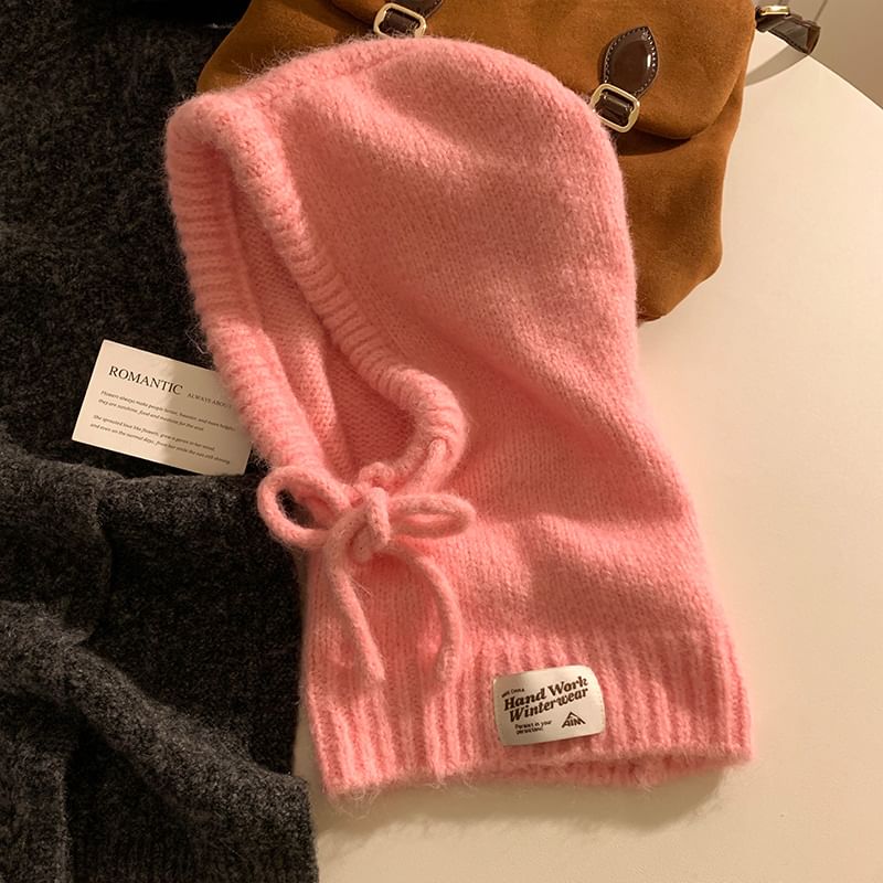 Plain Knit Balaclava