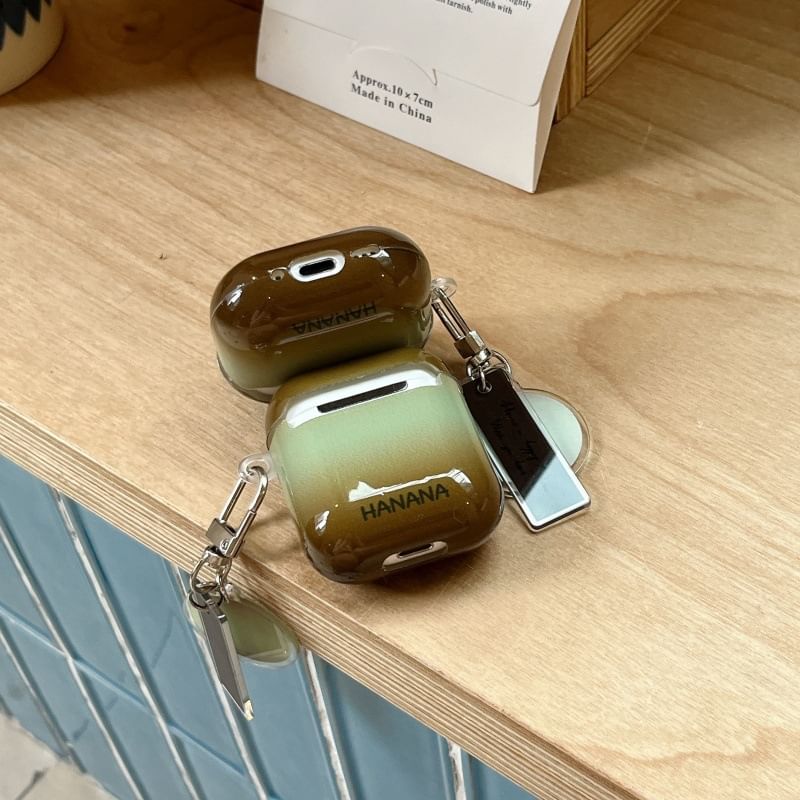 Earphone / Gradient Pro Skin Case Charm AirPods with