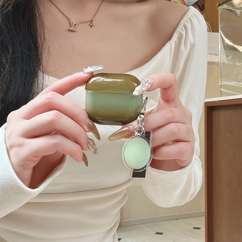 Earphone / Gradient Pro Skin Case Charm AirPods with