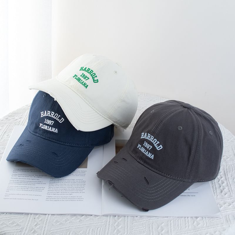 Embroidery Cap Lettering