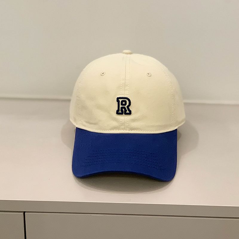 Baseball Tone Two Lettering Embroidered Cap