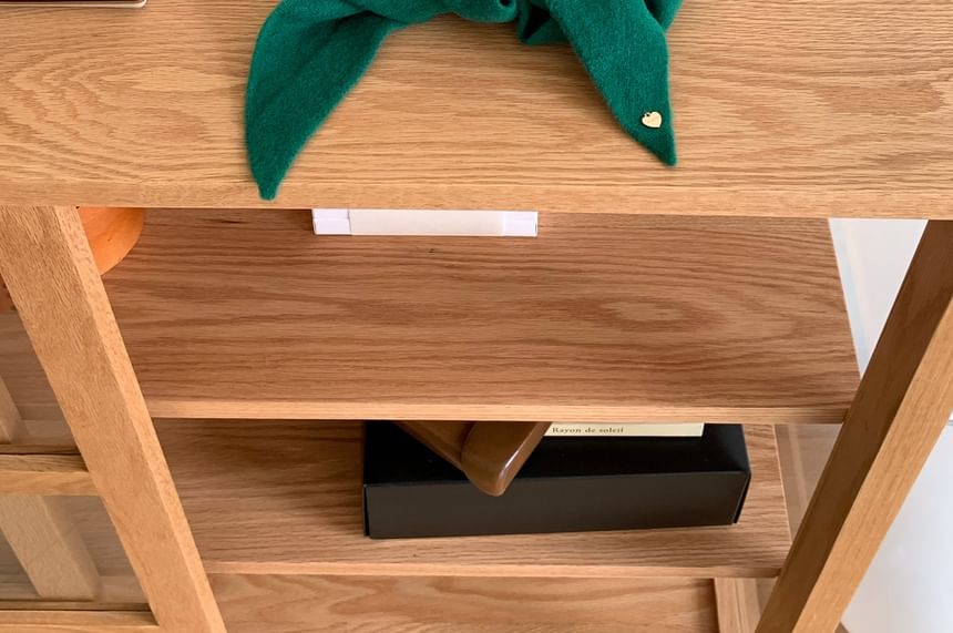 Buttoned Heart Scarf