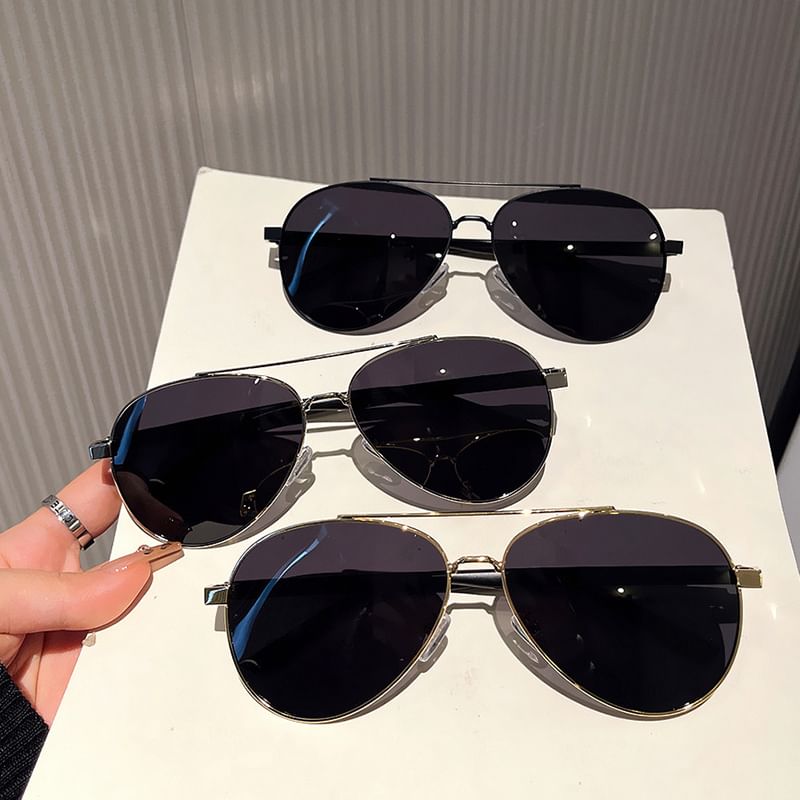 Aviator Plain Sunglasses