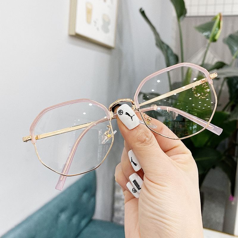 Frame Polygon Eyeglasses