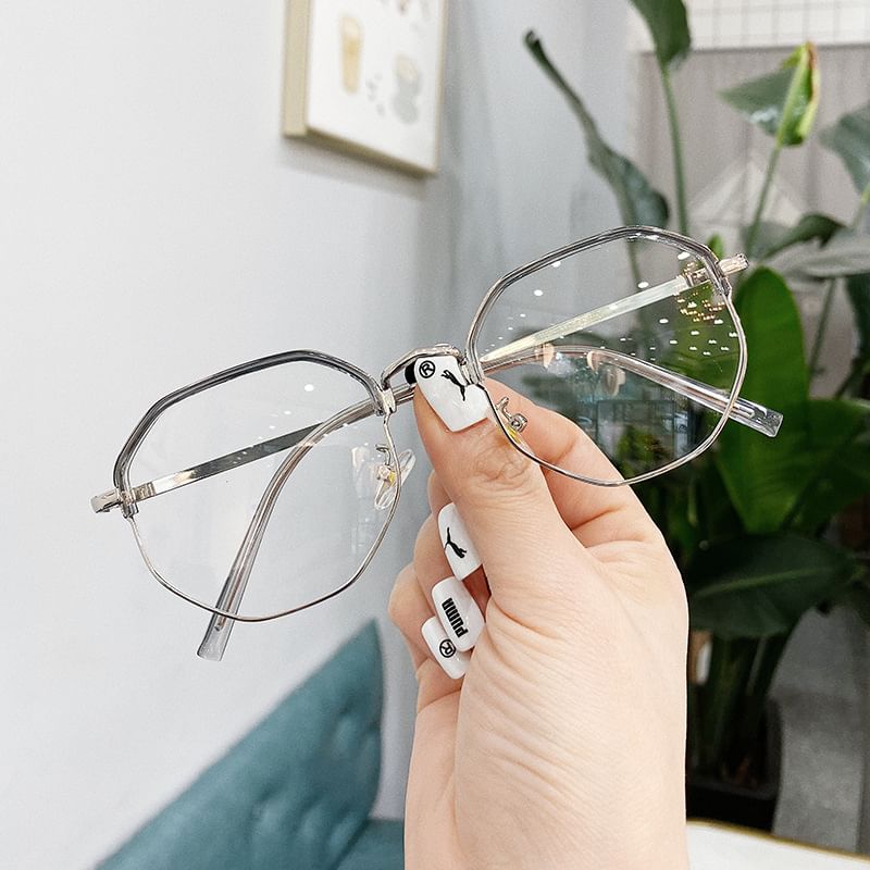 Frame Polygon Eyeglasses