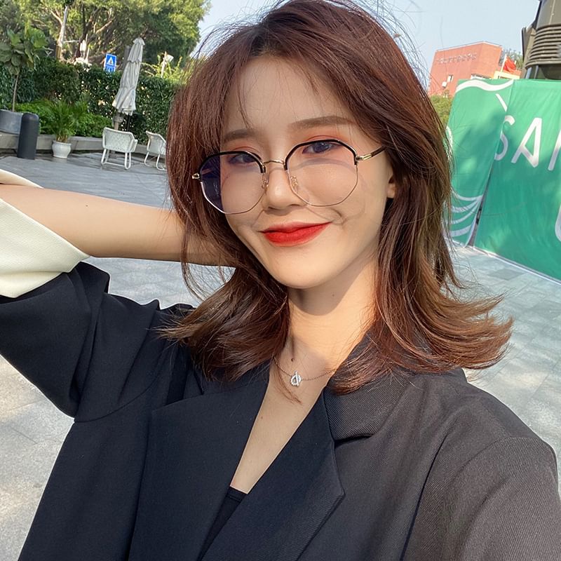 Frame Polygon Eyeglasses