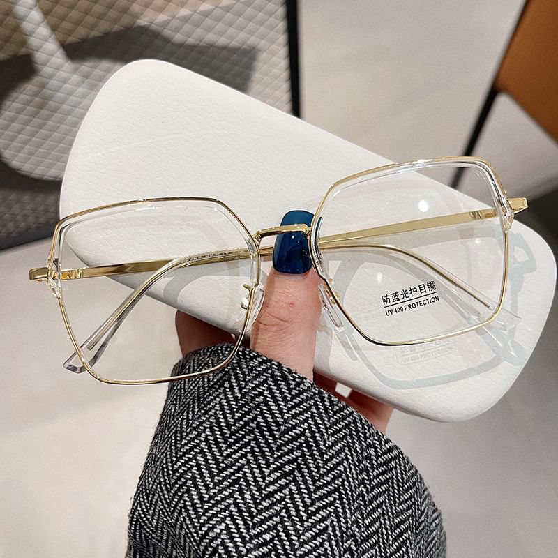 Square Eyeglasses Frame Thin