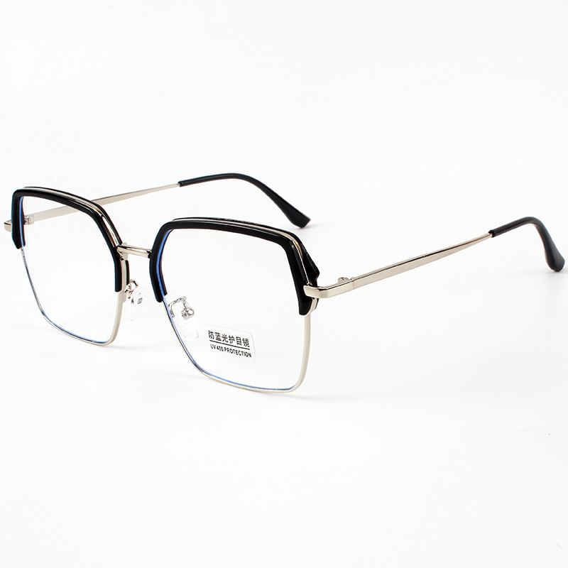 Square Eyeglasses Frame Thin