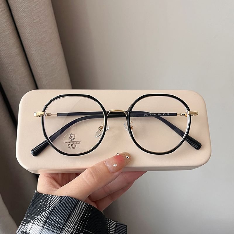 Thin Round Frame Eyeglasses