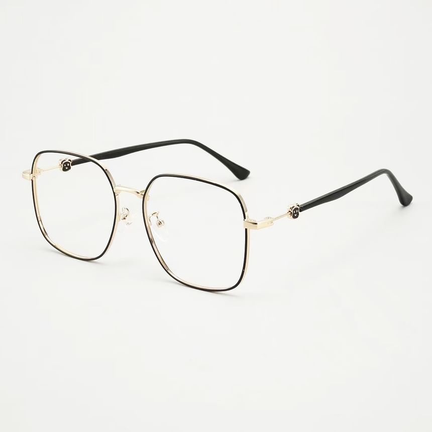 Eyeglasses Frame Polygon Thin