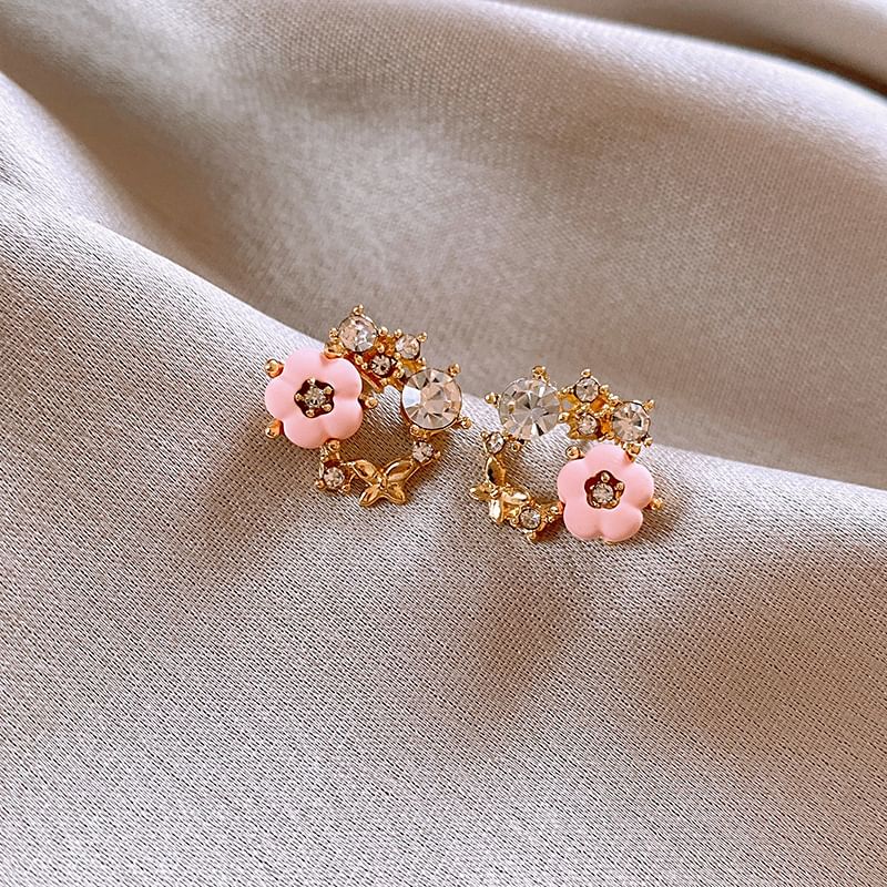 Earring Huggie Ear Stud Necklace / Cuff Drop