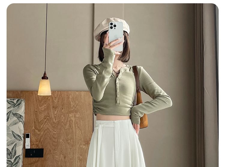 Designs) Rise Plain High Wide Asymmetrical Leg (Various Pants