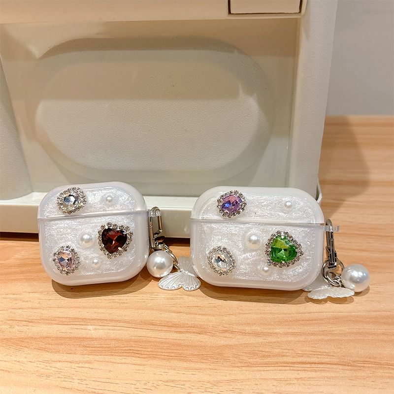 with Rhinestone AirPods / Case Pro Skin Charm Earphone
