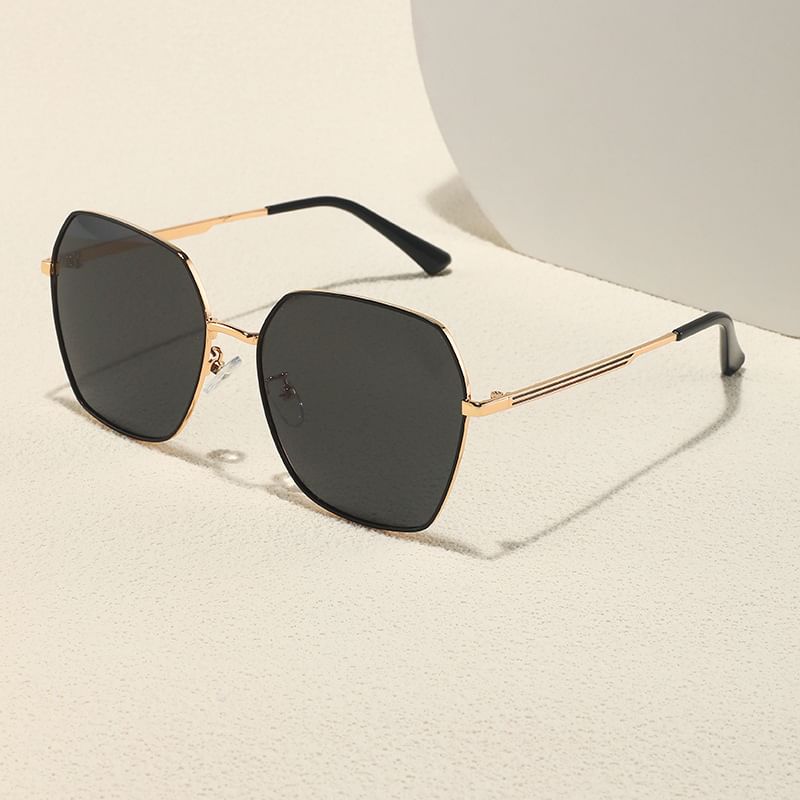 Geometric Sunglasses Oversized