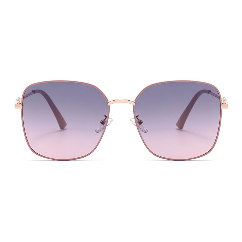 Geometric Frame Sunglasses