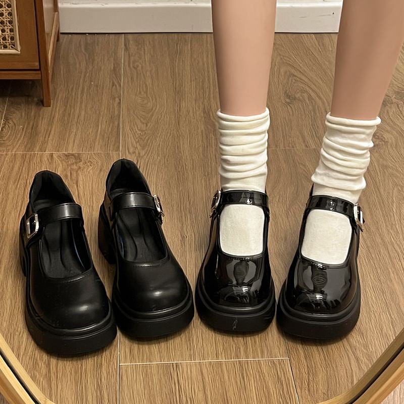 Plain Shoes Jane Platform Mary