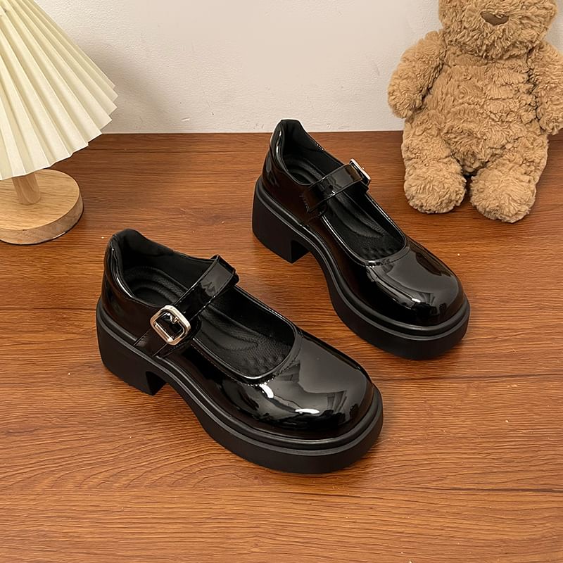 Plain Shoes Jane Platform Mary
