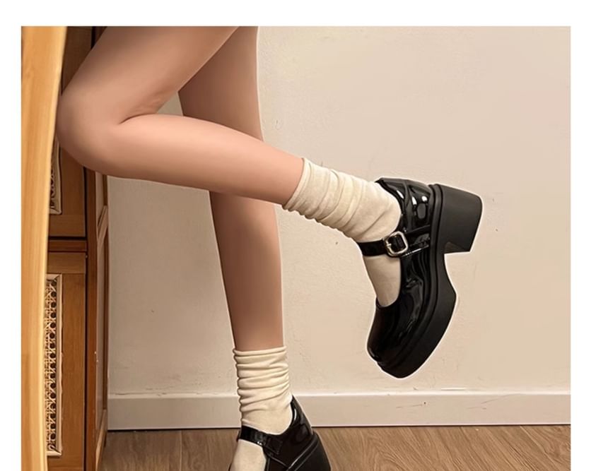Plain Shoes Jane Platform Mary