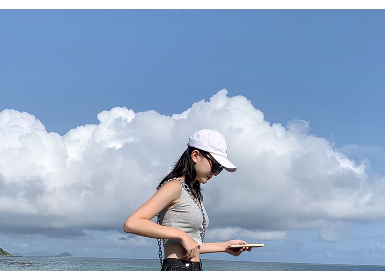 Shorts Zip Denim Washed Lettering Print Waist High Slit