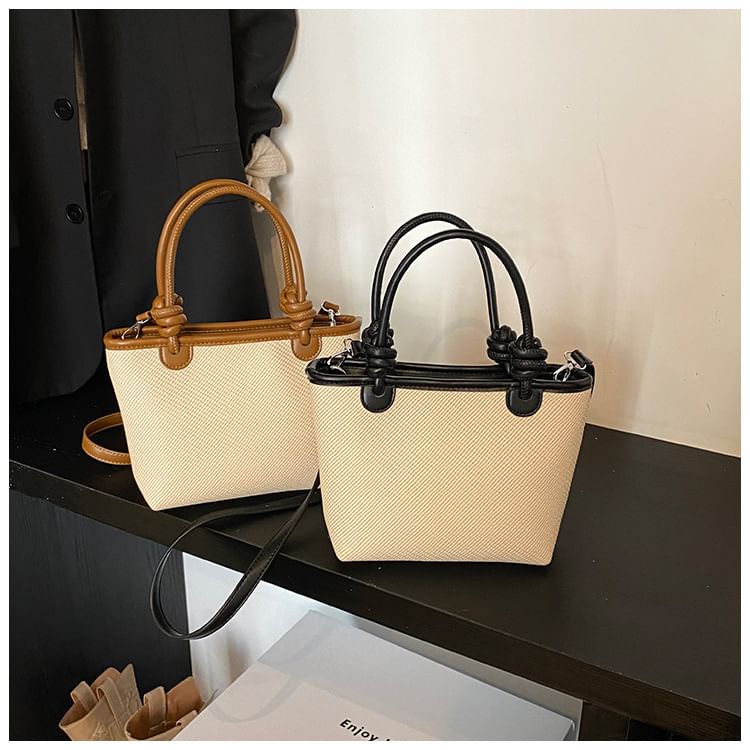 Trim Crossbody Contrast Bag