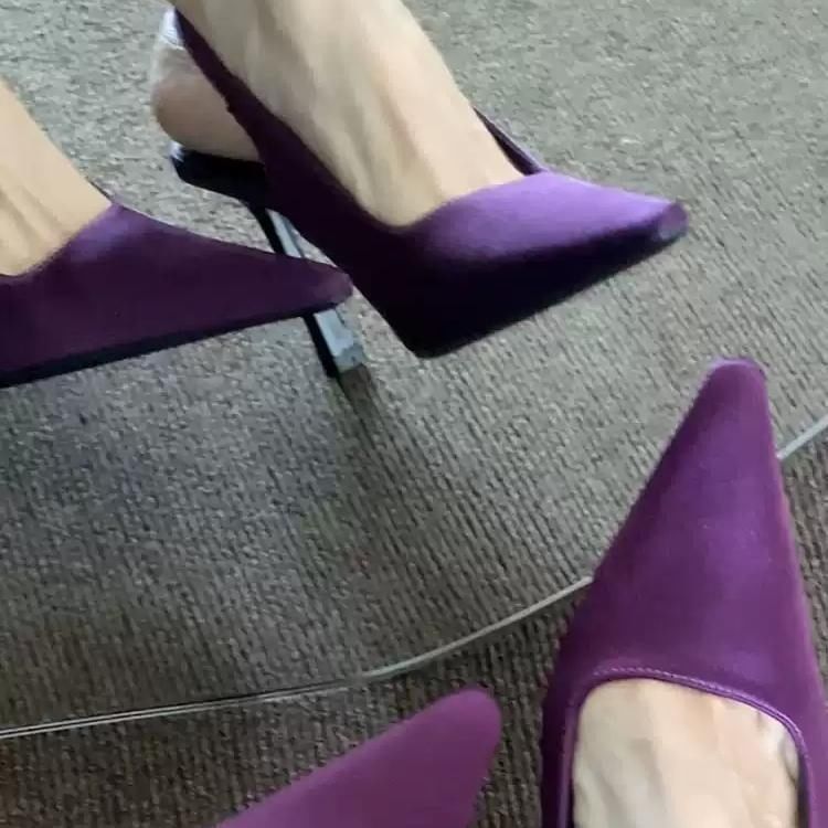 Heel Pumps Slingback Stiletto