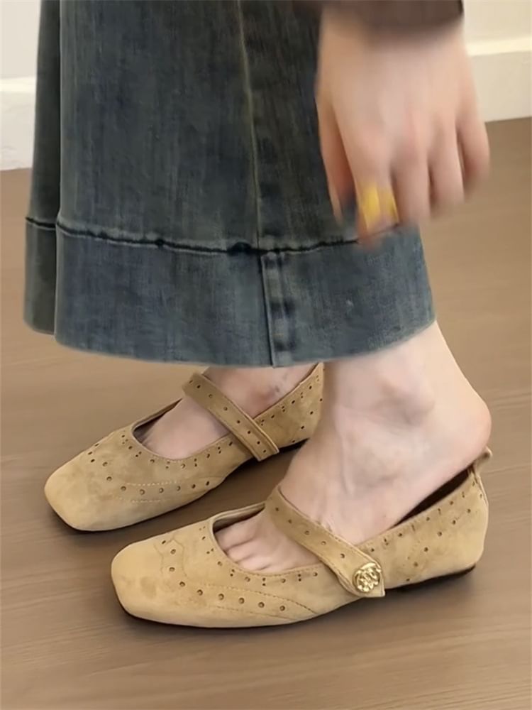 Jane Mary Shoes Square-Toe