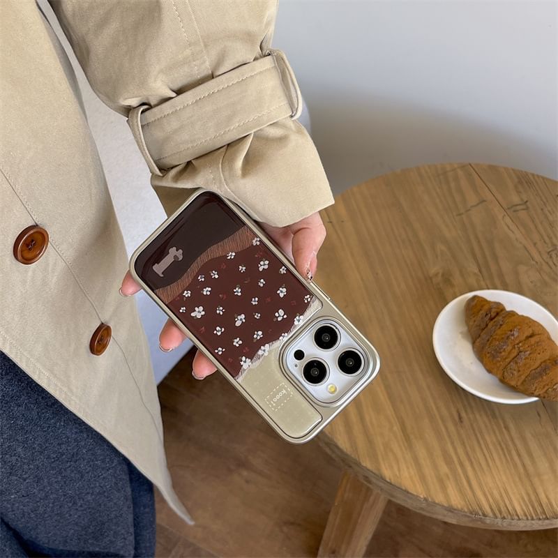 Phone Case Dog Floral