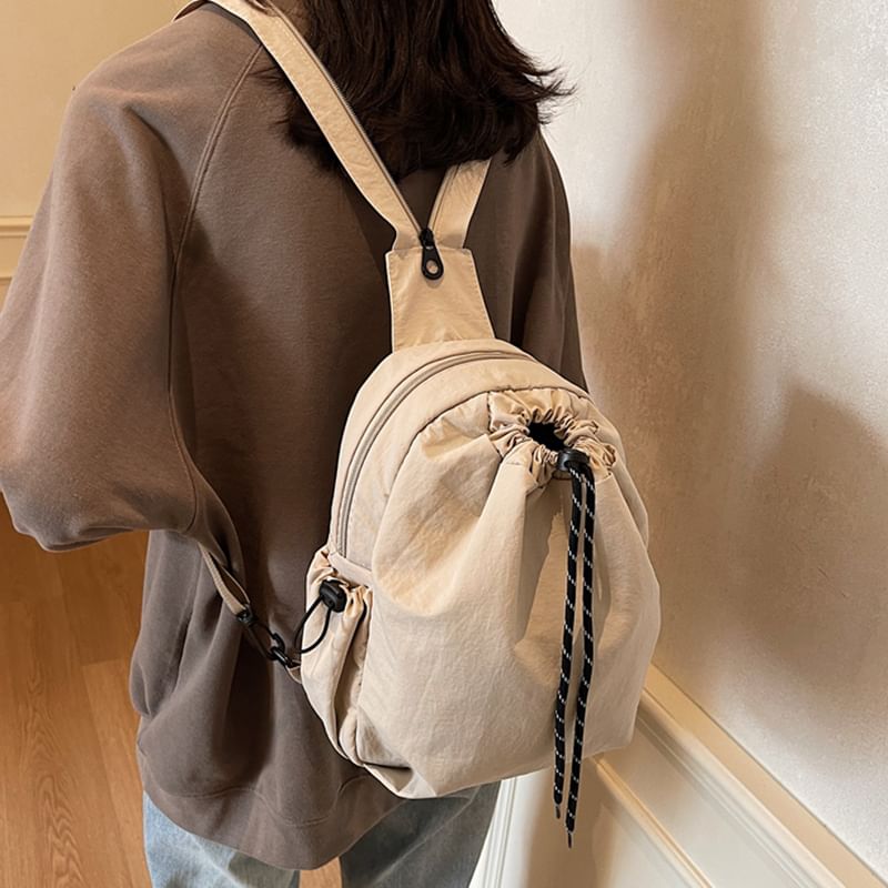 Backpack Multi-Pocket Drawstring