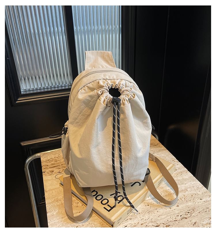 Backpack Multi-Pocket Drawstring