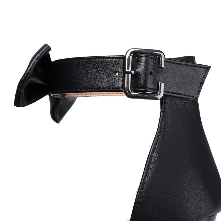 Bow Detail Heel Sandals High