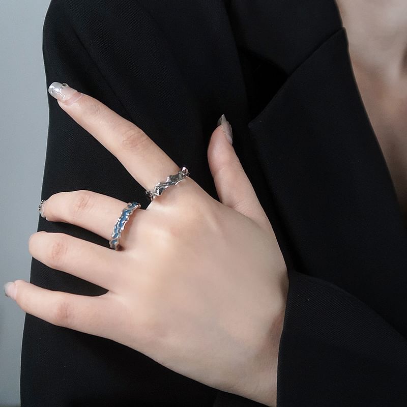 Ring Metal Geometric