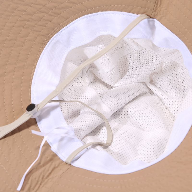 Lettering Hat Boonie Embroidered