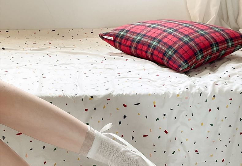 Bow Leather Flats Patent