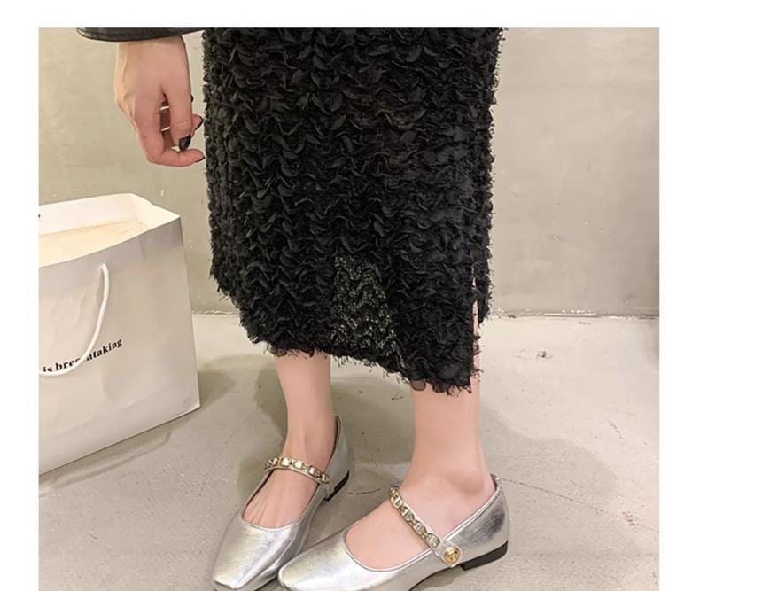 Square Flats Toe Jane Mary